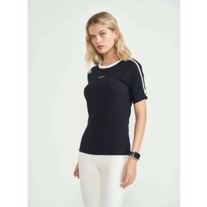 BLUSA COLCCI SPORT CANELADA FEMININA PRETO