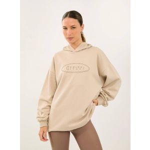 BLUSAO COLCCI SPORT MOLETOM COM CAPUZ 0436 BEGE