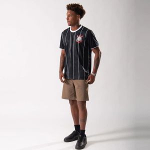 CAMISETA BRAZILINE CORINTHIANS CORINTO MASCULINO