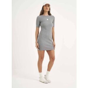 VESTIDO COLCCI SPORT SLIM CANELADO FEMININO GRAFITE