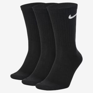 MEIA NIKE EVERYDAY LTWT CREW 3P 132N