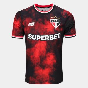 CAMISA NEW BALANCE COMEMORATIVA SPFC 2024 TORCEDOR