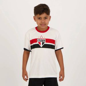 CAMISETA BRAZILINE SAO PAULO STENCIL INFANTIL